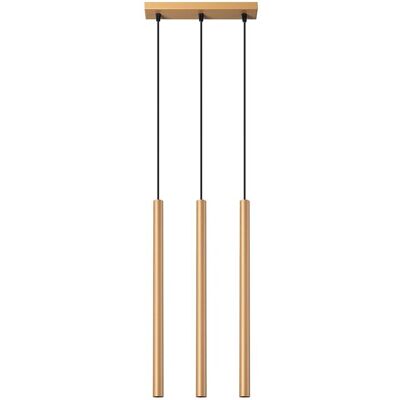 Iga Lampa Wisząca AUREO 3L Złoty Design 3x8W LED Iga Lampa Wisząca AUREO 3L Złoty Design 3x8W LED