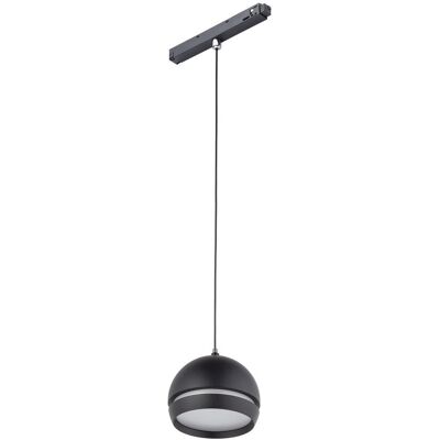 Lampa wisząca do szyn magnetycznych kula czarna neutralna 8W Nowodvorski SLOT LED Lampa wisząca do szyn magnetycznych kula czarna neutralna 8W Nowodvorski SLOT LED