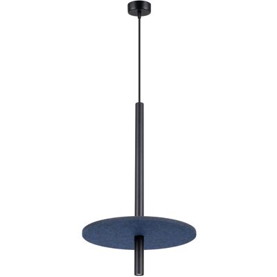 Lampa wisząca FELTRO 1 czarna/granatowa niereguralny świeci w dół SL.1881 Sollux Lighting Lampa wisząca FELTRO 1 czarna/granatowa niereguralny świeci w dół SL.1881 Sollux Lighting