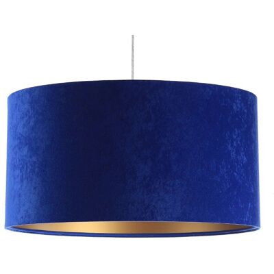 BPS Koncept Lampa wisząca HOME 50 niebieska/złota BPS Koncept Lampa wisząca HOME 50 niebieska/złota