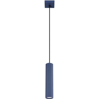 Lampa wisząca KARBON 1 ultramaryna tuba SL.2311 Sollux Lighting Lampa wisząca KARBON 1 ultramaryna tuba SL.2311 Sollux Lighting