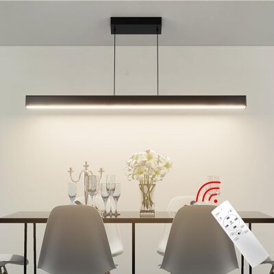 producent niezdefiniowany Lampa Wisząca LED 36W z Pilotem Regulowana Nowoczesna Czarna 100 cm producent niezdefiniowany Lampa Wisząca LED 36W z Pilotem Regulowana Nowoczesna Czarna 100 cm