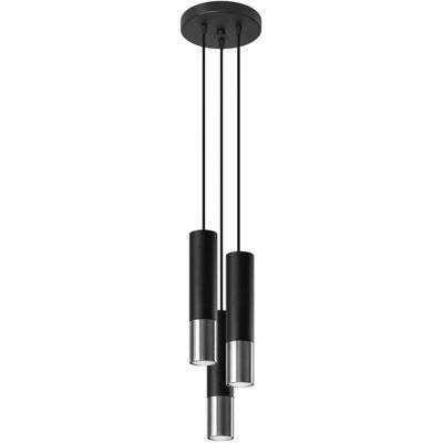Iga Lampa wisząca LOOPEZ 3P Czarny/ Miedź Iga Lampa wisząca LOOPEZ 3P Czarny/ Miedź