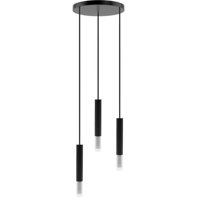 Hellux Lampa Wisząca Madera2 Hexa 3 Pł (Plafon) Klosz Czarny Hellux Lampa Wisząca Madera2 Hexa 3 Pł (Plafon) Klosz Czarny
