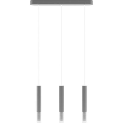 Hellux Lampa Wisząca Madera2 Hexa 3Pł Klosz Szary Hellux Lampa Wisząca Madera2 Hexa 3Pł Klosz Szary