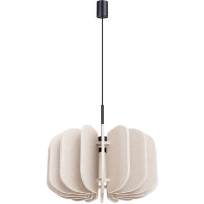 Lampa wisząca MULA 45 beżowa niereguralny rozproszone światło, regulacja zawiesia SL.1860 Sollux Lighting Lampa wisząca MULA 45 beżowa niereguralny rozproszone światło, regulacja zawiesia SL.1860 Sollux Lighting