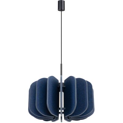 Lampa wisząca MULA 45 granatowa niereguralny rozproszone światło, regulacja zawiesia SL.1862 Sollux Lighting Lampa wisząca MULA 45 granatowa niereguralny rozproszone światło, regulacja zawiesia SL.1862 Sollux Lighting