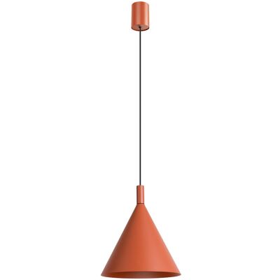 Lampa wisząca NOX 25 ochra czerwona okrągły SL.2526 Sollux Lighting Lampa wisząca NOX 25 ochra czerwona okrągły SL.2526 Sollux Lighting