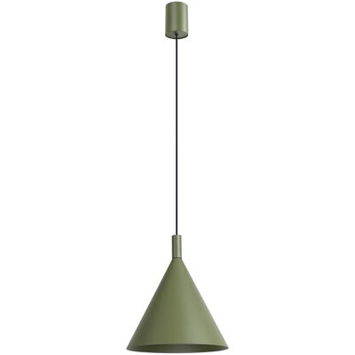 Lampa wisząca NOX 25 zielona oliwka okrągły SL.2525 Sollux Lighting Lampa wisząca NOX 25 zielona oliwka okrągły SL.2525 Sollux Lighting