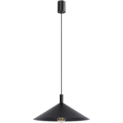 Lampa wisząca NOX 40 czarna okrągły SL.2537 Sollux Lighting Lampa wisząca NOX 40 czarna okrągły SL.2537 Sollux Lighting
