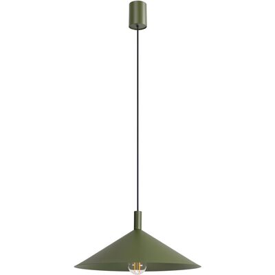 Lampa wisząca NOX 40 zielona oliwka okrągły SL.2540 Sollux Lighting Lampa wisząca NOX 40 zielona oliwka okrągły SL.2540 Sollux Lighting