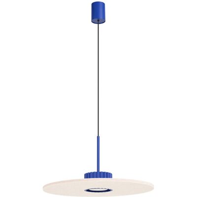 Lampa wisząca OVO 1 ultramaryna/beżowa filc Gx53 podłużny SL.2693 Sollux Lighting Lampa wisząca OVO 1 ultramaryna/beżowa filc Gx53 podłużny SL.2693 Sollux Lighting