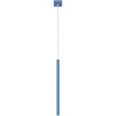 Lampa wisząca PASTELO 1 błękitna tuba SL.2149 Sollux Lighting Lampa wisząca PASTELO 1 błękitna tuba SL.2149 Sollux Lighting