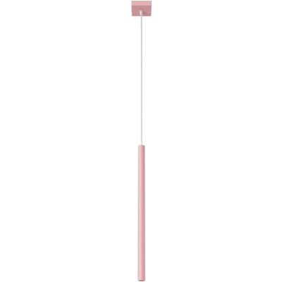 Lampa wisząca PASTELO 1 różowa tuba SL.2129 Sollux Lighting Lampa wisząca PASTELO 1 różowa tuba SL.2129 Sollux Lighting