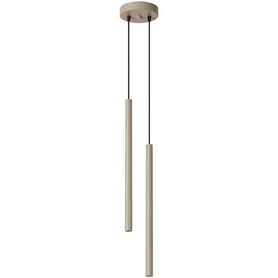 Lampa wisząca PASTELO 2 taupe tuba SL.2118 Sollux Lighting Lampa wisząca PASTELO 2 taupe tuba SL.2118 Sollux Lighting