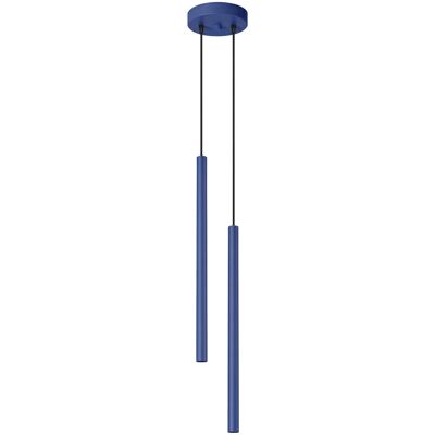 Lampa wisząca PASTELO 2 ultramaryna tuba SL.2126 Sollux Lighting Lampa wisząca PASTELO 2 ultramaryna tuba SL.2126 Sollux Lighting