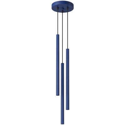 Lampa wisząca PASTELO 3P ultramaryna tuba SL.2127 Sollux Lighting Lampa wisząca PASTELO 3P ultramaryna tuba SL.2127 Sollux Lighting