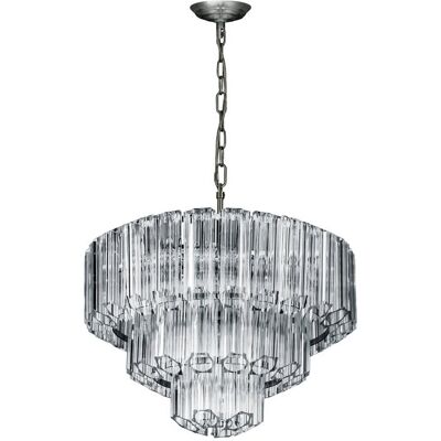 Eurofirany Lampa wisząca sufitowa Dana 43x150 transparentna Eurofirany Lampa wisząca sufitowa Dana 43x150 transparentna