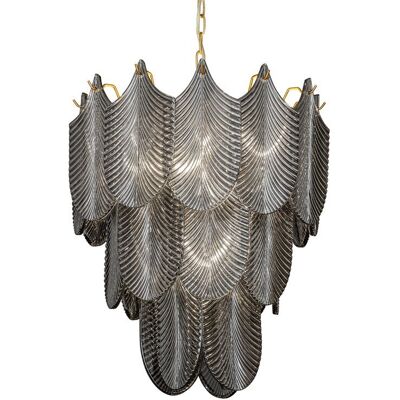 Eurofirany Lampa wisząca sufitowa Meli 50x150 grafitowa Eurofirany Lampa wisząca sufitowa Meli 50x150 grafitowa