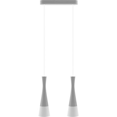 Hellux Lampa Wisząca Szara Vegas2 2Pł Hellux Lampa Wisząca Szara Vegas2 2Pł