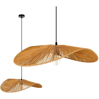 Kobi Lampa wisząca VERONA BOHO duża 60 cm ze sznurka Naturalna sufitowa na E27 Kobi Lampa wisząca VERONA BOHO duża 60 cm ze sznurka Naturalna sufitowa na E27