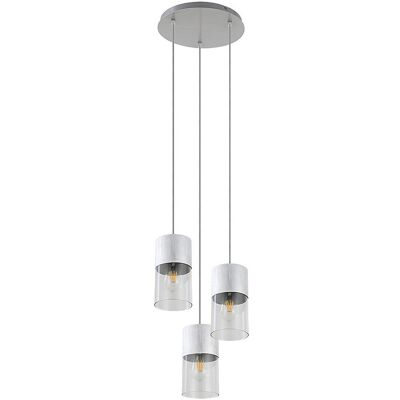 Lampa wisząca Rabalux Zelkova - Wnętrze Nowoczesne Aluminium 3x40W E27 IP20 Lampa wisząca Rabalux Zelkova - Wnętrze Nowoczesne Aluminium 3x40W E27 IP20