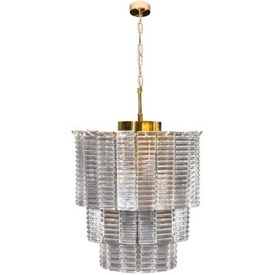 Eurofirany Lampa Żyrandol Wiszący Dalia Rd42X50X150Cm Złoty Eurofirany Lampa Żyrandol Wiszący Dalia Rd42X50X150Cm Złoty
