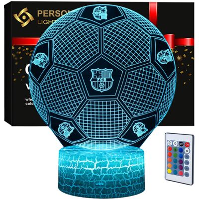 Compliment Lampka 3D nocna led usb FC Barcelona Piłka Nożna Compliment Lampka 3D nocna led usb FC Barcelona Piłka Nożna