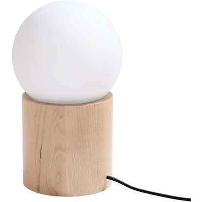 Iga Lampka Biurkowa BOOMER Naturalne Drewno G9 10W Iga Lampka Biurkowa BOOMER Naturalne Drewno G9 10W