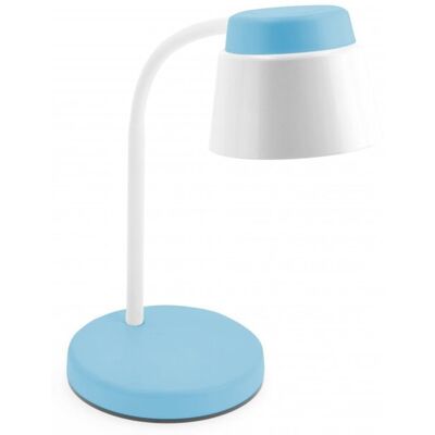GTV Lampka Biurkowa Helin, Led, 6W, 350Lm, 3-Cct, Ac220-240V, Ip20, Niebieski GTV Lampka Biurkowa Helin, Led, 6W, 350Lm, 3-Cct, Ac220-240V, Ip20, Niebieski