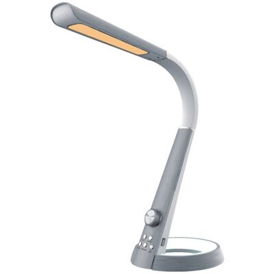 Lampka biurkowa K-BL1063 srebrna BERKANE, Kaja Lampka biurkowa K-BL1063 srebrna BERKANE, Kaja