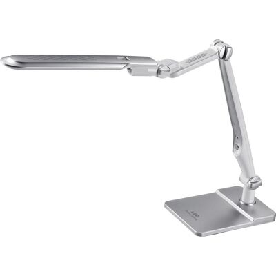 Lampka Biurkowa K-Bl1207 Srebrna Mica, Kaja Lampka Biurkowa K-Bl1207 Srebrna Mica, Kaja
