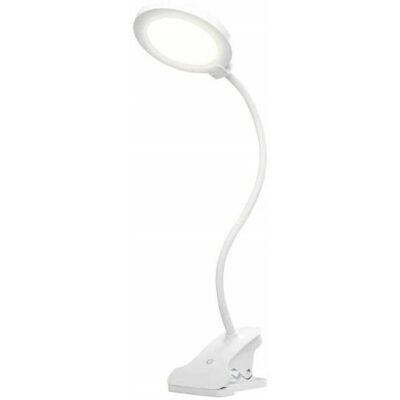 INQ LAMPKA BIURKOWA LED 5W KIM BIAŁA Z KLIPSEM INQ LAMPKA BIURKOWA LED 5W KIM BIAŁA Z KLIPSEM
