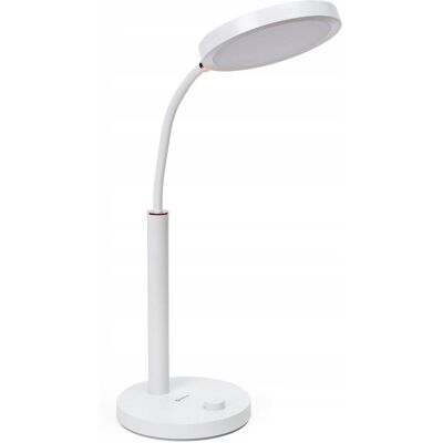 Lampka Biurkowa Led Platinet Aura Biała 10W 65Led (45991) Lampka Biurkowa Led Platinet Aura Biała 10W 65Led (45991)