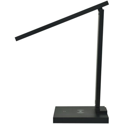 INQ Lampka biurkowa LED Sara z ładowarką indukcyjną wireless czarna MA015 INQ Lampka biurkowa LED Sara z ładowarką indukcyjną wireless czarna MA015