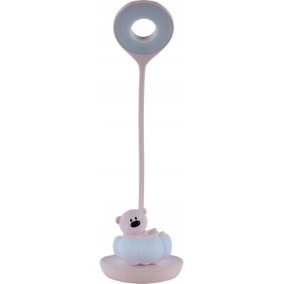 LAMPKA BIURKOWA NOCNA LED NA DOTYK SZKOLNA USB BEZPRZEWODOWA MISIEK KITE LAMPKA BIURKOWA NOCNA LED NA DOTYK SZKOLNA USB BEZPRZEWODOWA MISIEK KITE
