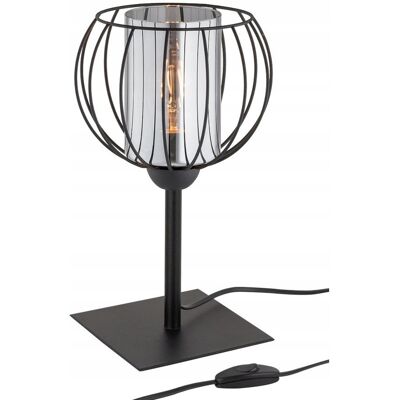 Inny producent Lampka Biurkowa Nocna Stołowa Szklany Klosz Loft Led Inny producent Lampka Biurkowa Nocna Stołowa Szklany Klosz Loft Led
