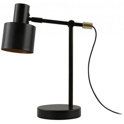 GTV Lampka Biurkowa Selvia Ii, 5570, E14, Max. 25W, Max. 250V, Ip20, Śr. 10 Cm, Czarno/Złoty GTV Lampka Biurkowa Selvia Ii, 5570, E14, Max. 25W, Max. 250V, Ip20, Śr. 10 Cm, Czarno/Złoty