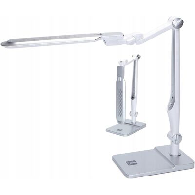 Lampka biurkowa szkolna Aigostar LED 9W Srebrna Lampka biurkowa szkolna Aigostar LED 9W Srebrna