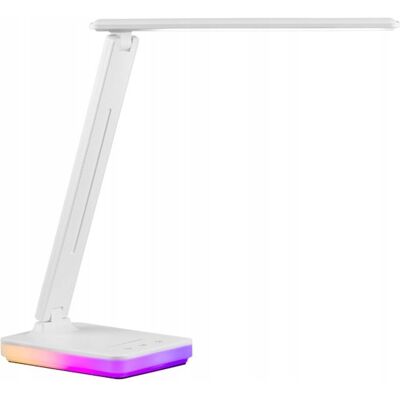 Lampka biurkowa Tracer Prisma LED RGB Biała Sterowanie dotykowe Lampka biurkowa Tracer Prisma LED RGB Biała Sterowanie dotykowe