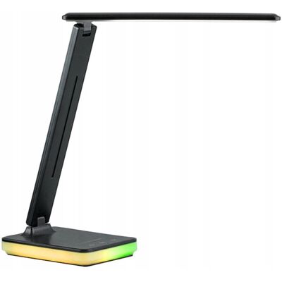Lampka biurkowa Tracer Prisma LED RGB Czarna Sterowanie dotykowe Lampka biurkowa Tracer Prisma LED RGB Czarna Sterowanie dotykowe