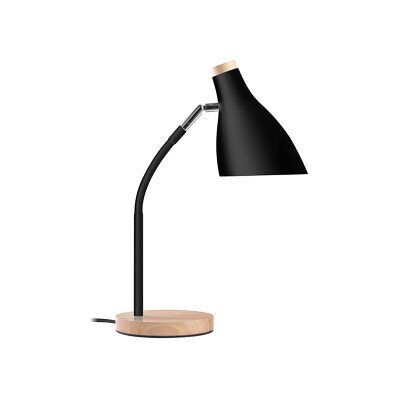 Lampa biurkowa Northix - Czarna - 40 W, Stal, 15 x 40 x 17 cm - Lampa biurkowa Lampa biurkowa Northix - Czarna - 40 W, Stal, 15 x 40 x 17 cm - Lampa biurkowa