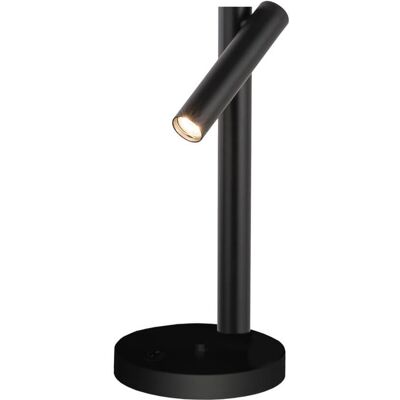 Lampka biurkowa Yabu 2031 Shilo do gabinetu tuba spot metalowa czarna Lampka biurkowa Yabu 2031 Shilo do gabinetu tuba spot metalowa czarna