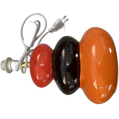 Inny producent Lampka ceramiczna owalny design Inny producent Lampka ceramiczna owalny design