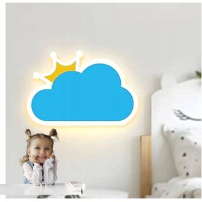 Niuniaj - Wall Light - Niebieski - 30cm - Wall Light Niuniaj - Wall Light - Niebieski - 30cm - Wall Light