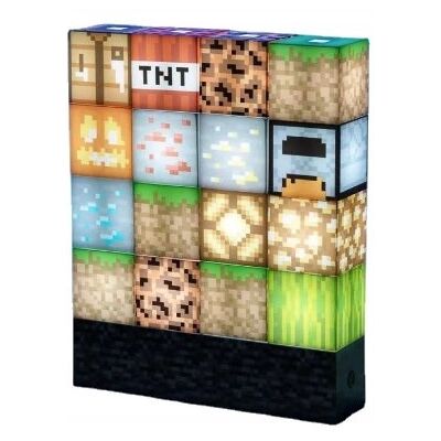 Inny producent LAMPKA LED KOSTKI MINECRAFT USB SKŁADANA DLA DZIECI BLOKI ŚWIATŁO Inny producent LAMPKA LED KOSTKI MINECRAFT USB SKŁADANA DLA DZIECI BLOKI ŚWIATŁO