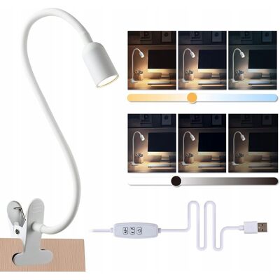 Inny producent LAMPKA LED Z KLIPSEM DO CZYTANIA PRACY NAUKI IDEALNA STABILNA KONSTRUKCJA Inny producent LAMPKA LED Z KLIPSEM DO CZYTANIA PRACY NAUKI IDEALNA STABILNA KONSTRUKCJA