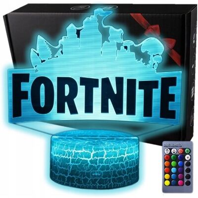 Inny producent LAMPKA LED Z SERII FORTNITE NAPIS PODŚWIETLANY 3D Inny producent LAMPKA LED Z SERII FORTNITE NAPIS PODŚWIETLANY 3D