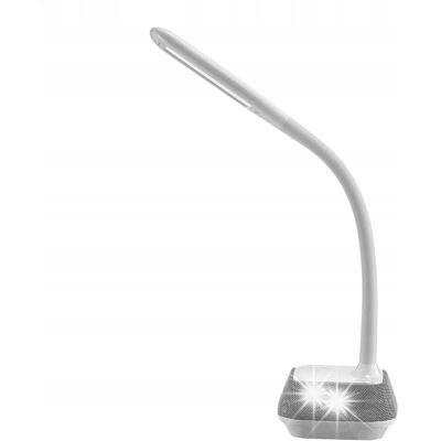 PLATINET Lampka na biurko biurkowa LED 18W z głośnikiem Bluetooth 5W giętkie ramię PLATINET Lampka na biurko biurkowa LED 18W z głośnikiem Bluetooth 5W giętkie ramię