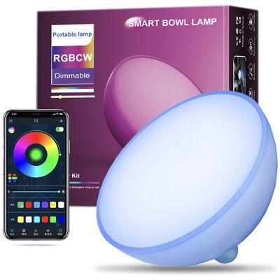 KAIPACK LAMPKA NA BIURKO RGBW LED SMART APP DEKORACYJNA BIURKOWA KAIPACK LAMPKA NA BIURKO RGBW LED SMART APP DEKORACYJNA BIURKOWA
